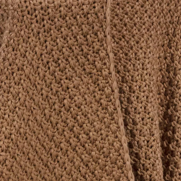 Oversized Recycled Knit Throw Blanket