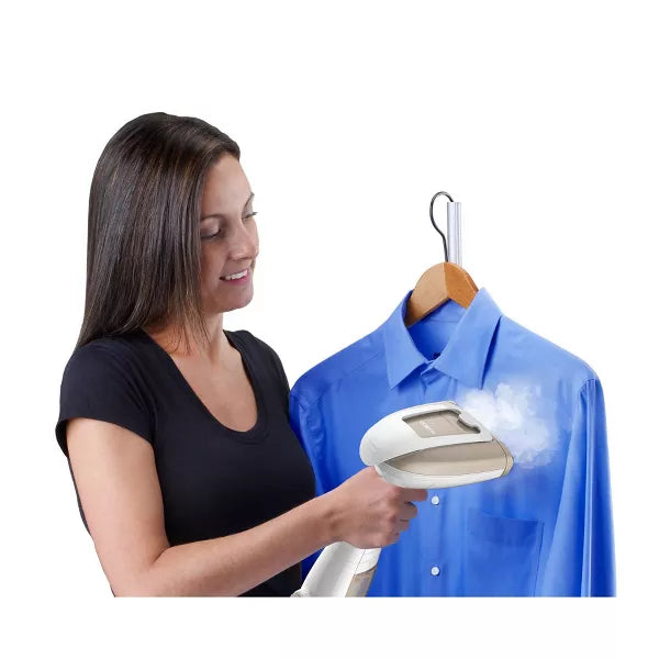Turbo ExtremeSteam Handheld Garment Steamer: 20 Min Steam, Aluminum Sole Plate