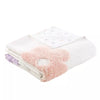 Elle Floral Reversible Tufted Chenille Kids' Duvet Cover Set White/Purple - Twin