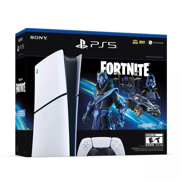 5 Digital Console Fortnite Cobalt Star Bundle