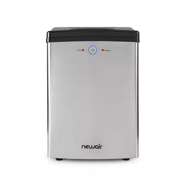 Nugget Countertop Ice Maker with Self Cleaning Function in Stainless S ...