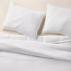 Textured Chambray Comforter & Sham Set Full/Queen
