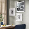 'Well Hello There' Framed Wall Poster - Modern Lithograph Art, Polystyrene Frame