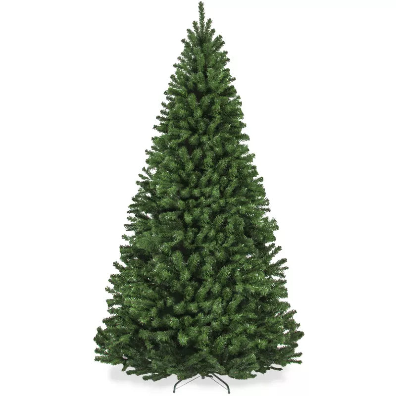 Premium Spruce Artificial Christmas Tree w/ Easy Assembly, Metal Hinges & Foldable Base