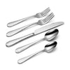 45pc Stainless Steel Tibet Hammered Flatware Set