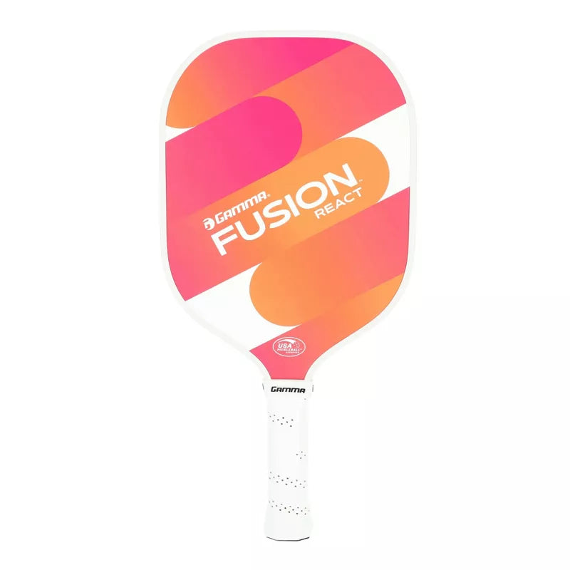 Fusion React Pickleball Paddle - Orange/PinkFusion React Pickleball Paddle - Orange/Pink