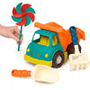 Dump Truck Duo 2 Toy Dump Trucks & 3 Beach Toys