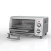 4 Slice Toaster Oven Countertop, Small, Dishwasher-Safe Parts