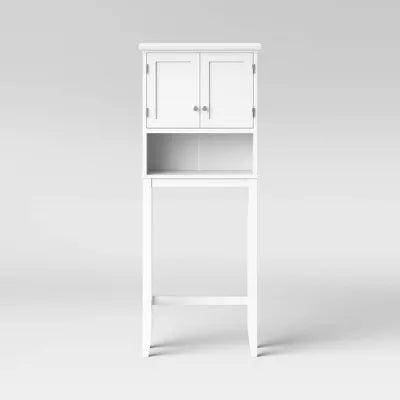 Wood Space Saver Etagere White