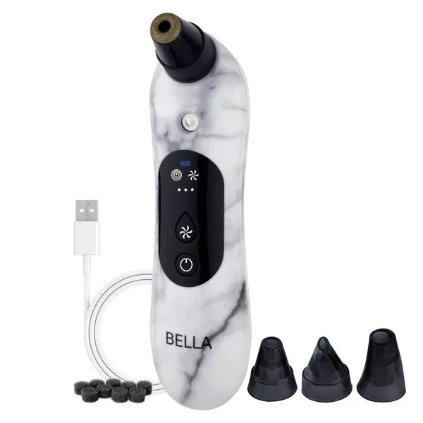 BELLA 3-in-1 Diamond Tip Microdermabrasion System, with Nano Mist & Pore Extraction