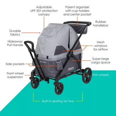 Navigator 2-in-1 Stroller Wagon – Salvage & Co Indy