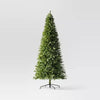 Pre-lit Full Alberta Spruce Artificial Christmas Tree White LED Lights