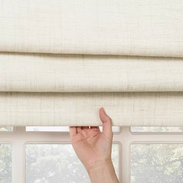 Blackout Somerton Textured Cordless Roman Window Shade