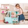 Sweet Stop Ice Cream Truck with Electronics for Dolls - Light Blue