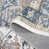 9'x12' Washable Area Rug, Ultra-Thin Vintage Rug Printed Carpet