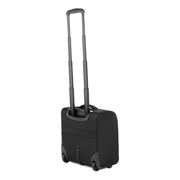 Checklite Underseater Carry On Suitcase - Black: Tear-Resistant, 2 Wheels