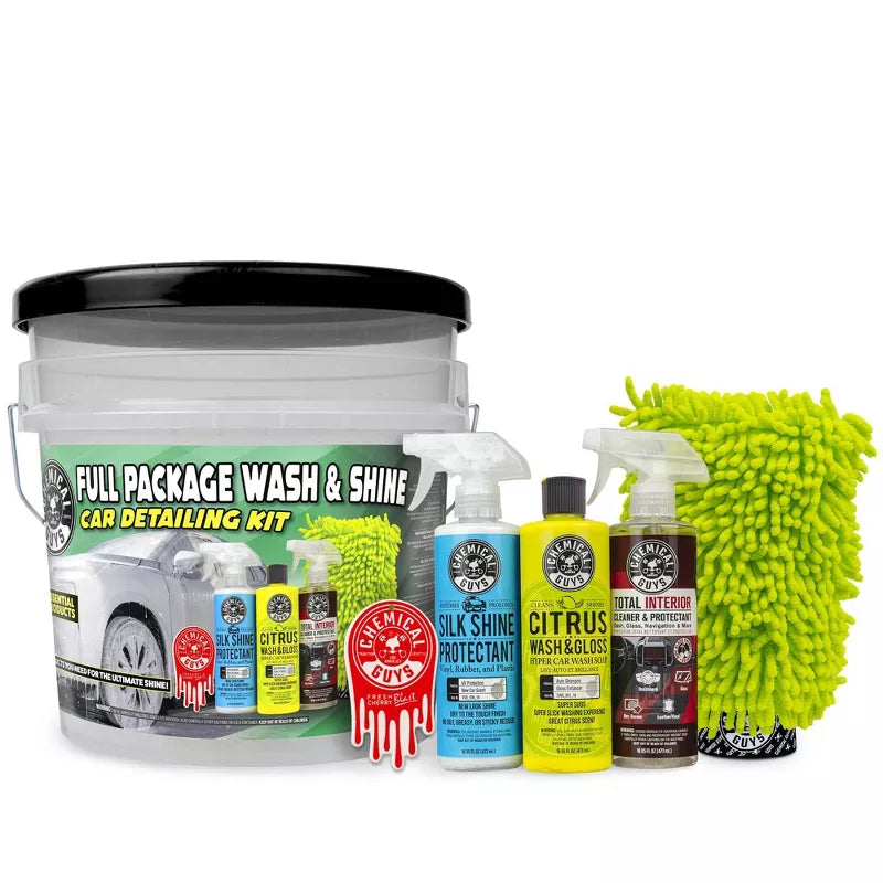 7pc Wash and Shine Buckets