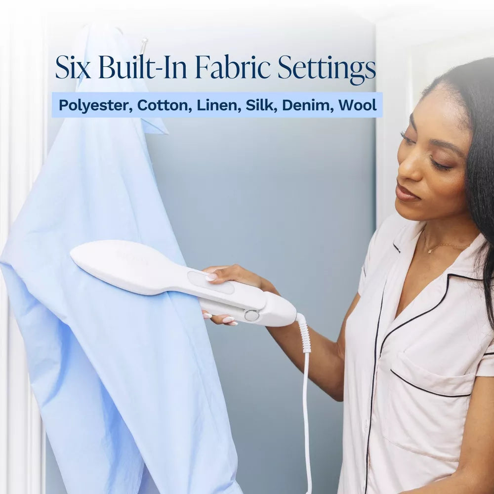 Press Handheld Steam Iron - White