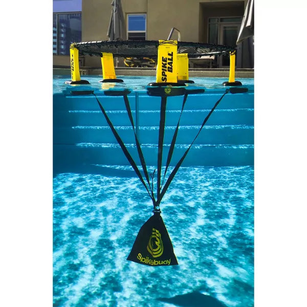 Spike N' Splash Bundle Roundnet Set - 13pc: Portable Lawn Sports Kit