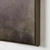Blurry Treetops Framed Wall Art Canvas Board: Serene Nature Decor