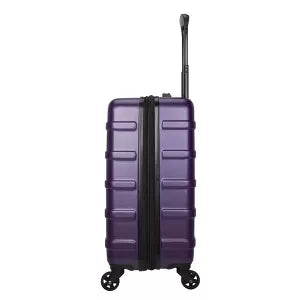 2pc Hardside Checked Spinner Luggage Set