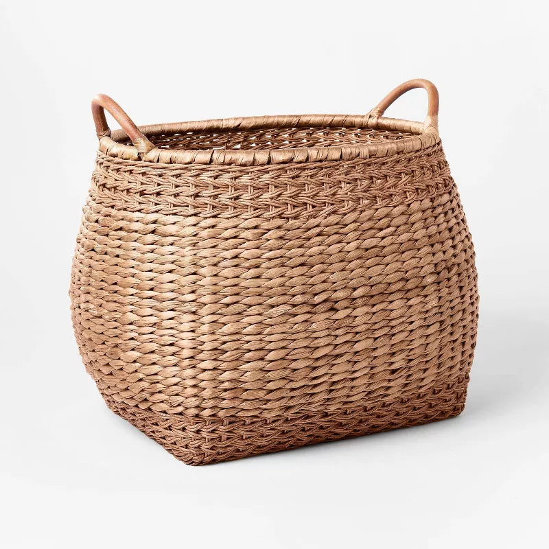 Woven Basket with Handles