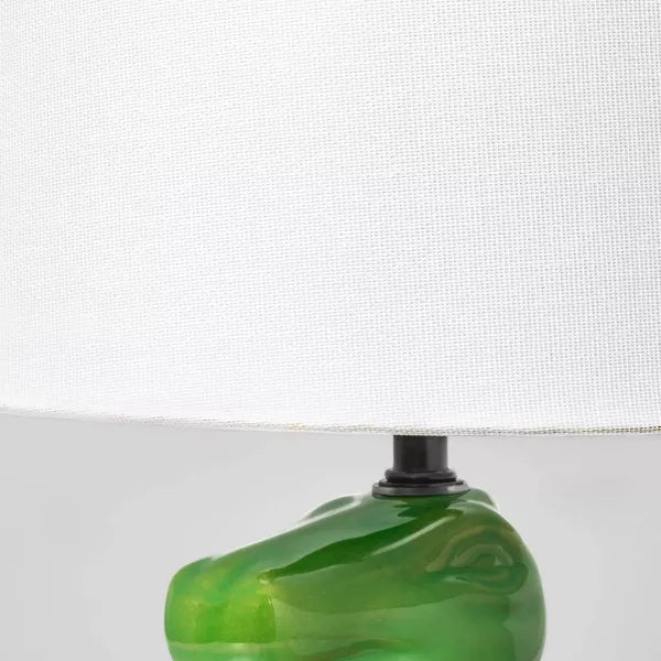 Dinosaur Kids' Table Lamp Green