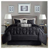 7pc Piedmont Ruched Multiple Piece Comforter Set  California King