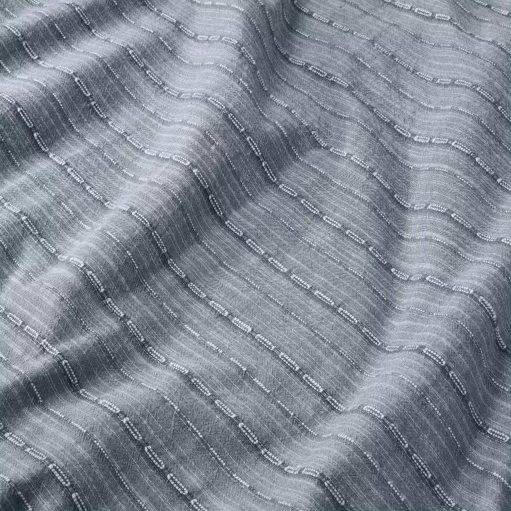 3pc Washed Loop Stripe Comforter Bedding Set - Full/Queen