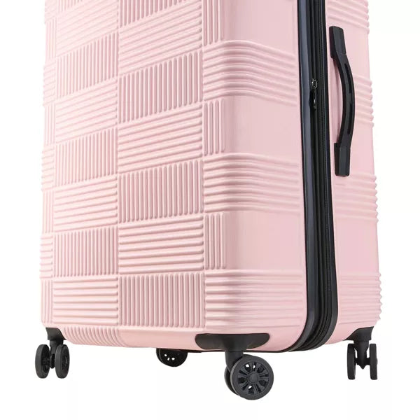 NXT Checkered Hardside Carry On Spinner Suitcase