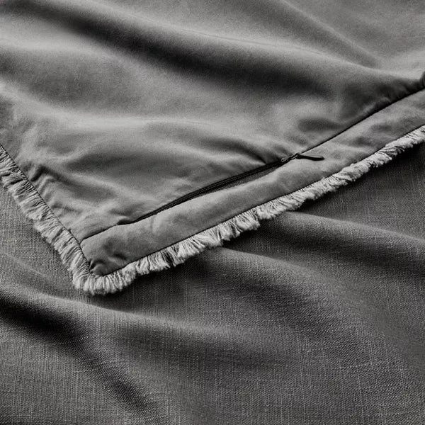 Heavyweight Linen Blend Comforter King