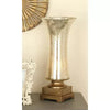 Glass Accent Lamp Uplight Set of 2 Gold