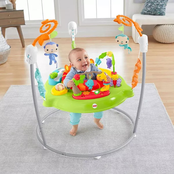 Baby Bouncer Tiger Time Jumperoo Activity Center with Lights Music and Toys