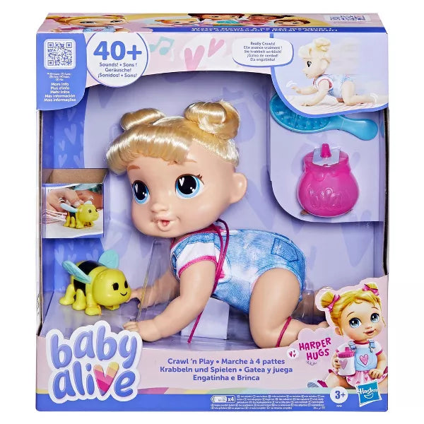 Crawl N Play Baby Doll