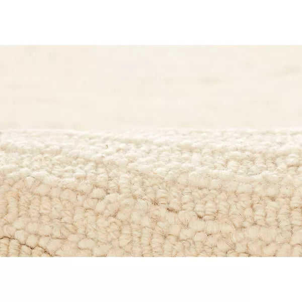 Archer Omorose Geometric Handtufted Rug Ivory 2'x3'