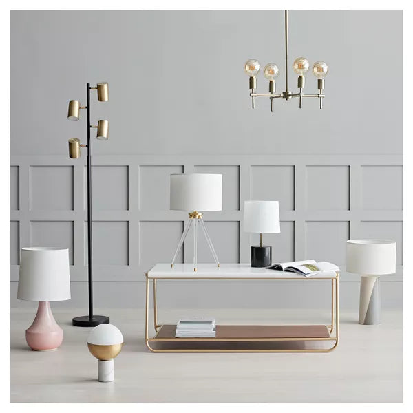 Montreal Wren Lamp Shade White