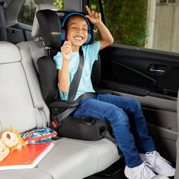 Highback Booster Car Seat with Safety Surround