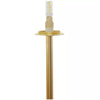 2-Light Marble Orb Floor Lamp with Marble Base