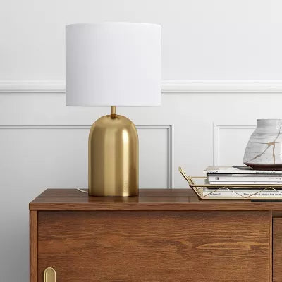 Dome Collection Accent Lamp Gold