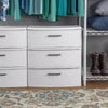 3 Drawer Wide Tower White