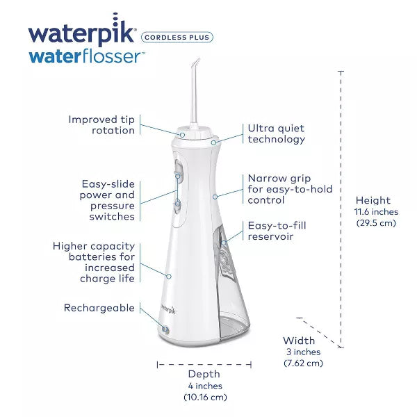 Rechargeable Cordless Plus Water Flosser