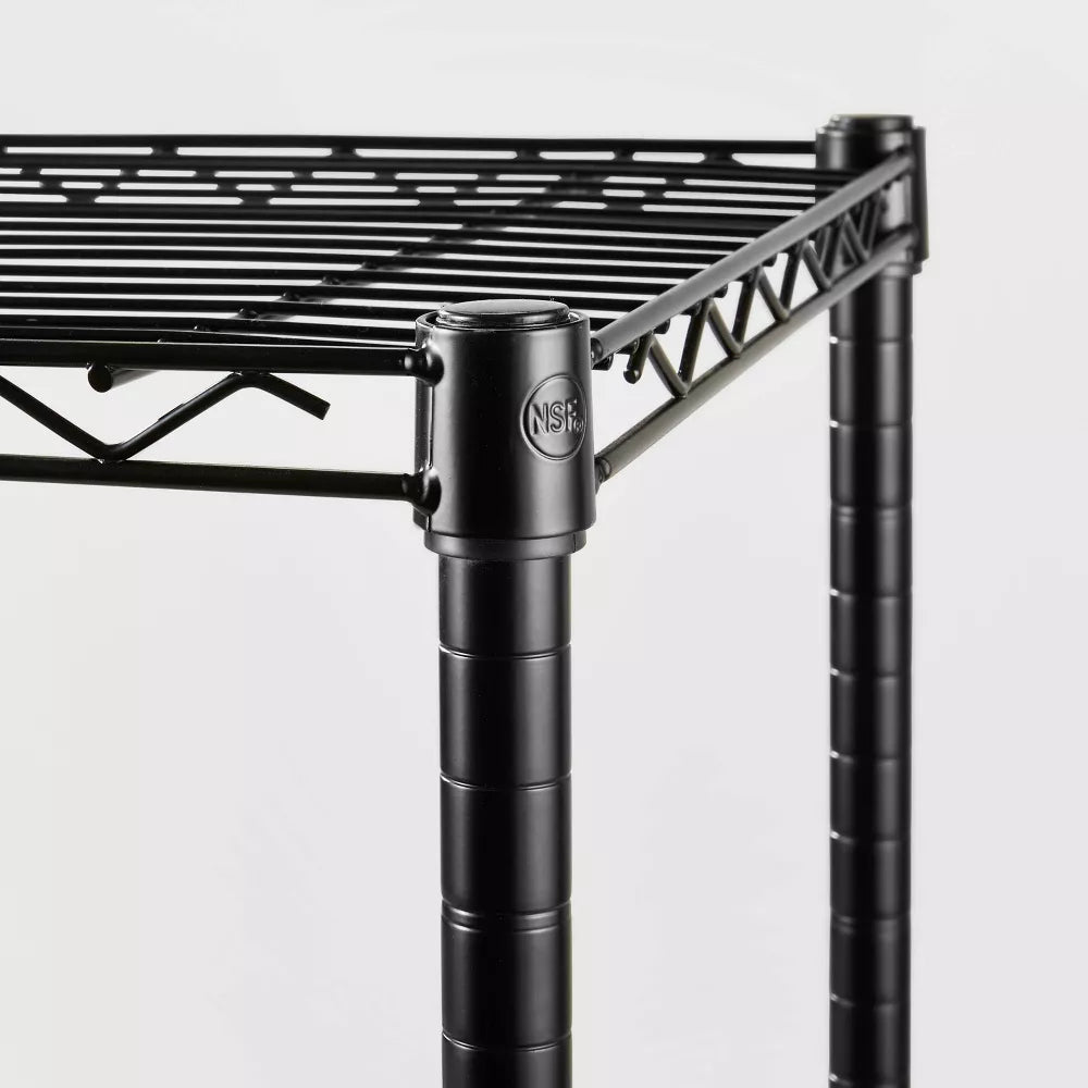 5 Tier Wide Wire Shelving