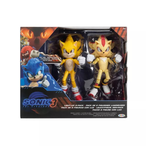 3 Light-Up Action Figure - 2pk