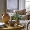 Single Handle Ceramic Vase - Watertight Terracotta Jug, Decorative Tabletop Piece
