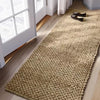 Woven Runner Rug Solid Neutral - 2'4' x 7'