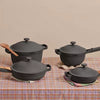 13pc Always Pan and Perfect Pot Cookware Set with Lids, Steamer Basket, and Spoons