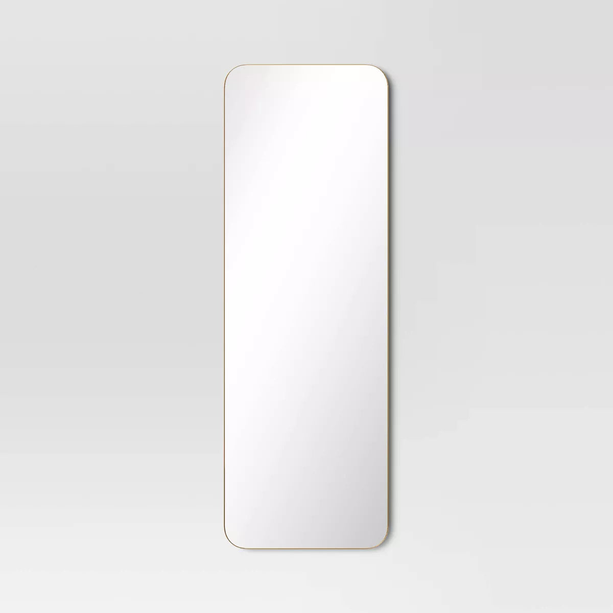20" x 60" Infinity Full Length Mirror Brass SHOWROOM ITEM