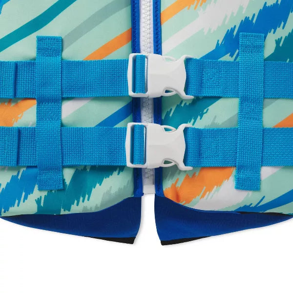 Youth PFD Life Jacket Vest - Sketch Stripe