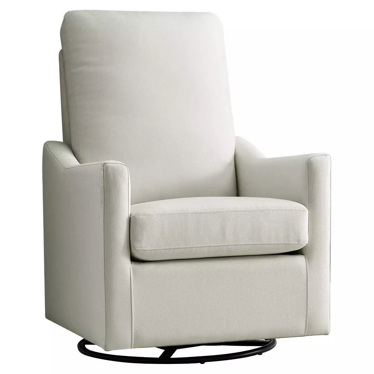 Delta Children Adley Nursery Glider Swivel Chair - Cream SHOWROOM ITEM