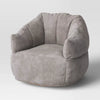 Corduroy Structured Dorm Bean Bag Chair SHOWROOM ITEM